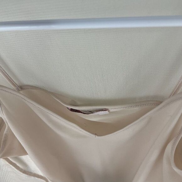 Vintage Y2K Intuitions Mesh Baby Pink Beaded  Silk Long Sleeve‎ Top Size S - Picture 5 of 8